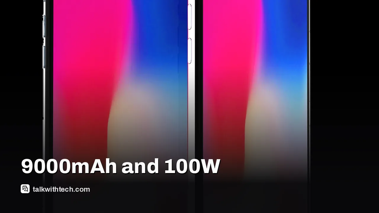 Side-by-side phones showing large screens and slim bezels