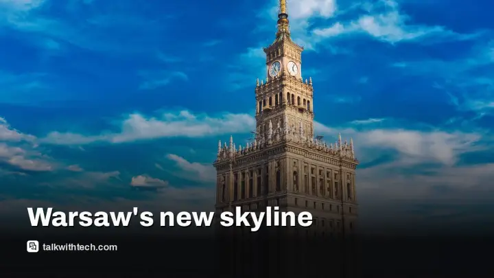 Poland tech hub rises as Warsaw skyline swaps towers for startups