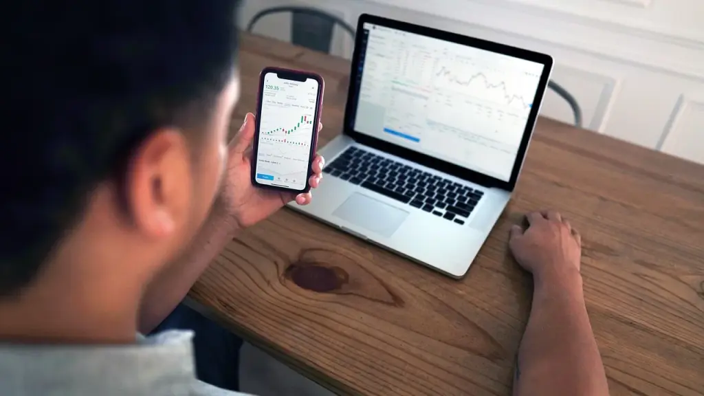 Stock market screen