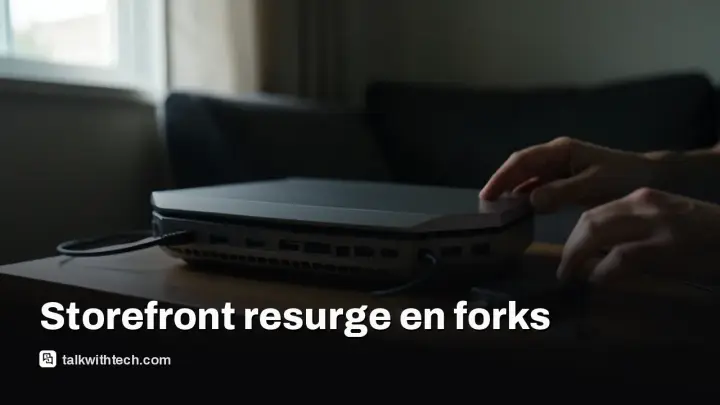 PS5 homebrew storefront vuelve en forks horas después del cierre