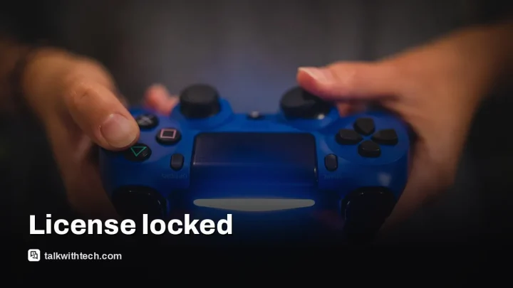 Seeing a padlock on a PS5 game? It means your license failed