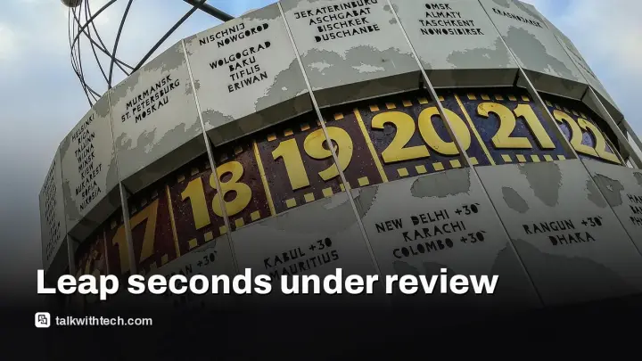 Leap seconds policy could end to avoid future timing bugs