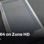 Play Mario 64 on a Zune HD with touchscreen and saves