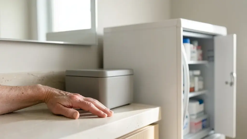 Home-use peptide treatment idea in a safe patient setting.