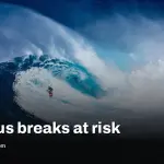 Surfing climate change: top 57 breaks face rising sea threats