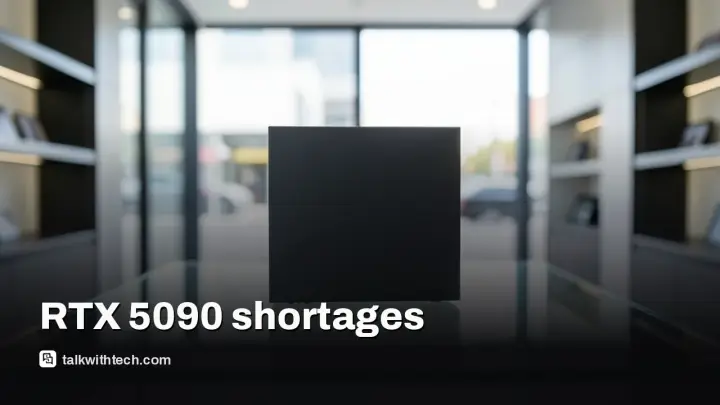 RTX 5090 supply fades at stores but Nvidia still ships