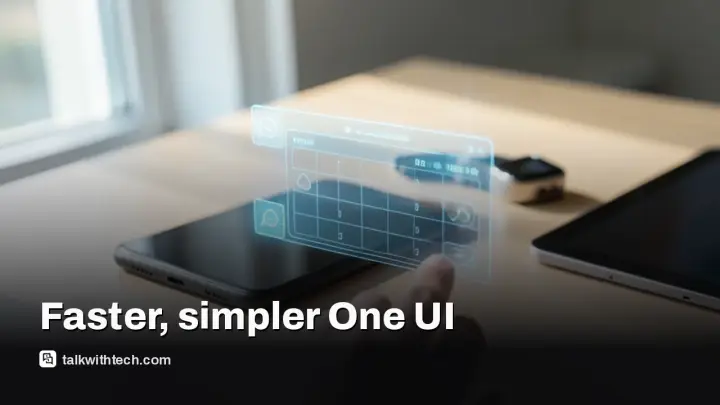 Samsung One UI 10 overhaul could cut taps and speed tasks