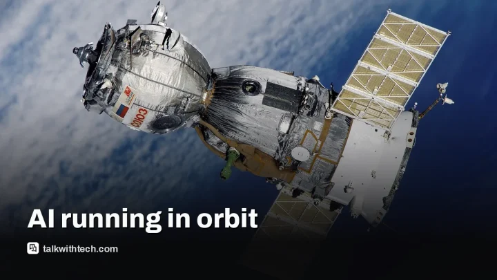 AI on satellites cuts Earth downlinks, Satlyt says