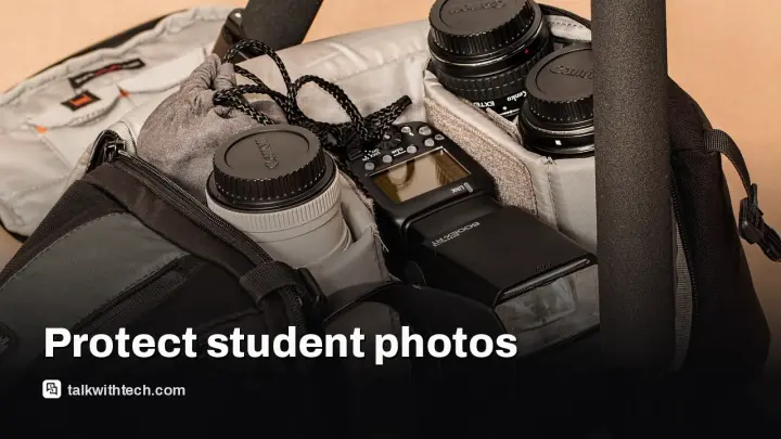 SD card theft school photographer leaves student photos missing