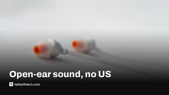 Sennheiser Accentum Clip open-earbuds land outside the U.S. with stylish sound but one big catch
