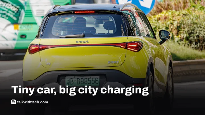 Smart #2 squeezes big charging into a tiny city car