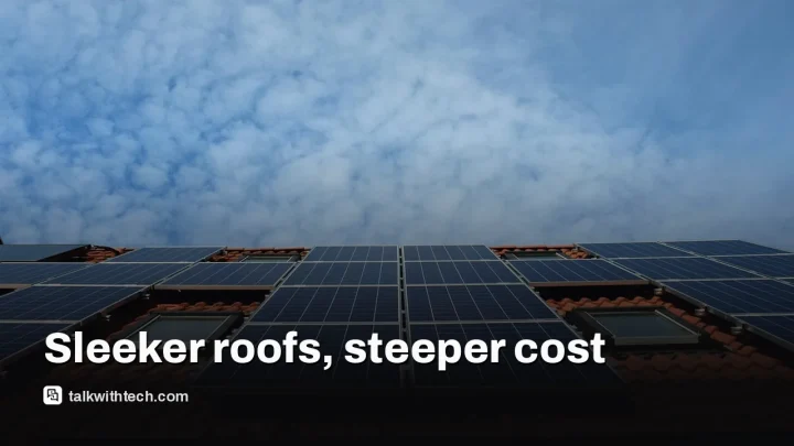 Rising demand for solar roof tiles clashes with tricky installs
