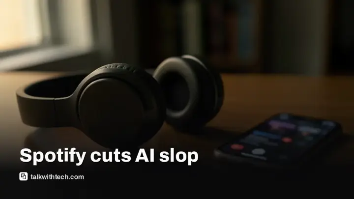 Spotify AI music crackdown: 50 million tracks cut from your mixes