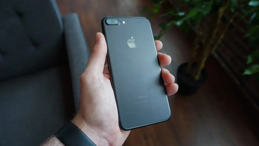 Smartphone in hand