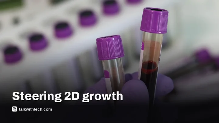 Researchers guide 2D semiconductor growth to steadier chip yields