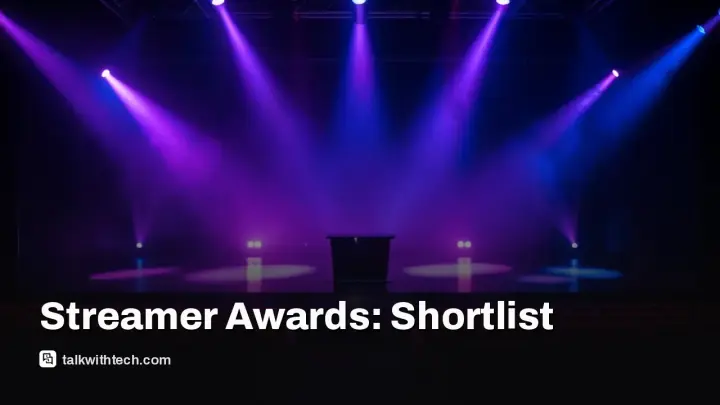 Streamer Awards 2026: keine Frau im Rennen um Streamer of the Year