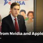 Nvidia Apple ballroom donations: both gave $25M to White House