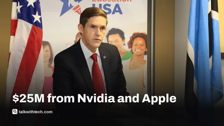 Nvidia Apple ballroom donations: both gave $25M to White House