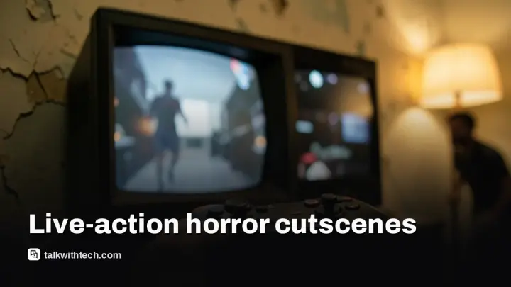 Tenebris Somnia PS5 blends retro 2D horror with live action
