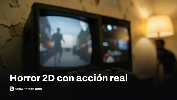 Tenebris Somnia PS5 mezcla horror retro 2D con acción real