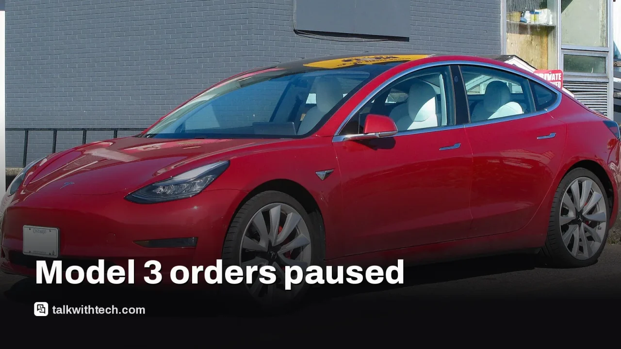 Tesla Canada Model 3