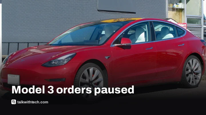 Tesla Canada Model 3 pause leaves cheapest trims off sale