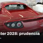 Tesla Roadster 2028 podría llegar, pero espera retrasos