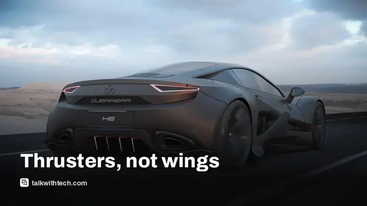 Flying Tesla Roadster demo shows thrusters but not true flight