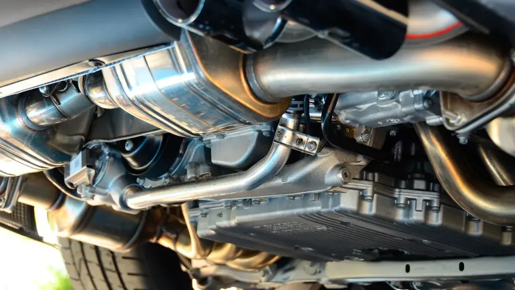 A prototype sports car chassis in development