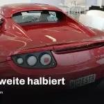 Tesla Roadster: Reichweite jetzt bei rund 310–320 Meilen