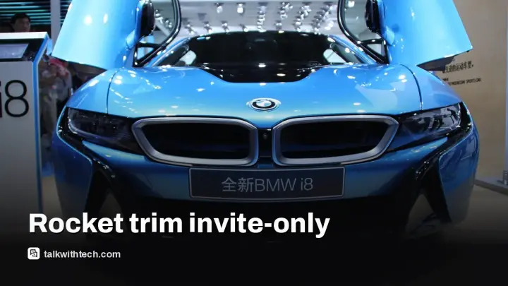 Tesla Roadster Rocket invite-only, you can’t reserve it yet