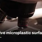 Microplastics water reaction makes tiny plastics chemically active
