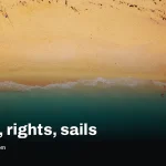 A 1.1 kg sailboat drone auto-rotates into a soft water landing