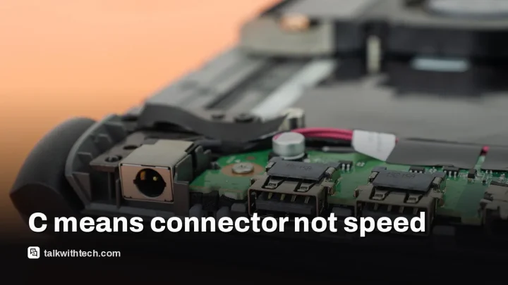 USB-C hides different speeds, check both port and cable