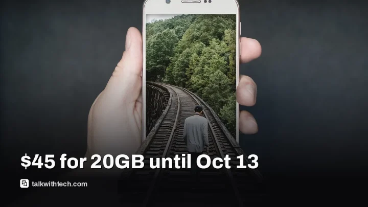 Virgin Plus revives $45/20GB plan for new activations until Oct 13