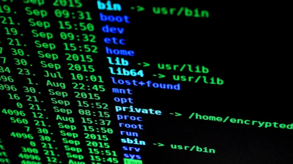 Abstract icons representing data and privacy on a screen