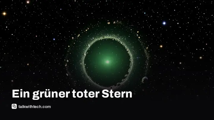 WD J1330+6435: Der erste echte grüne Stern entdeckt