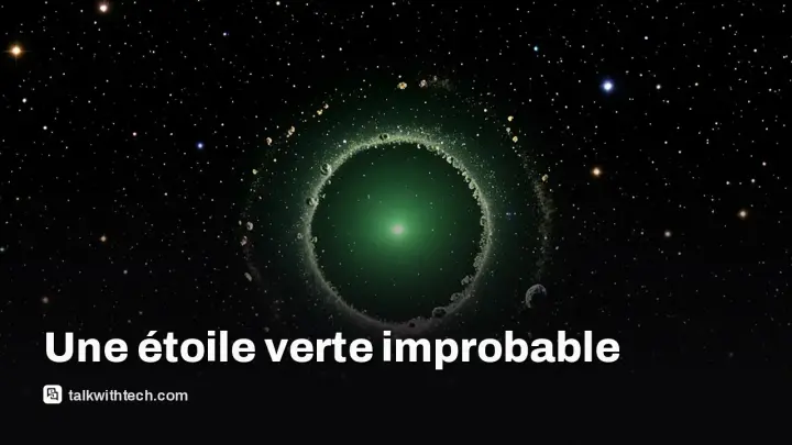 WD J1330+6435 : une naine blanche qui serait verte