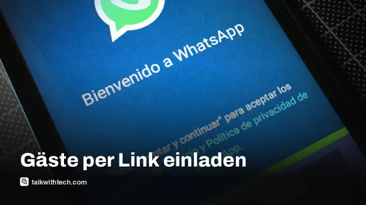 WhatsApp führt Gast‑Anrufe per Link ein