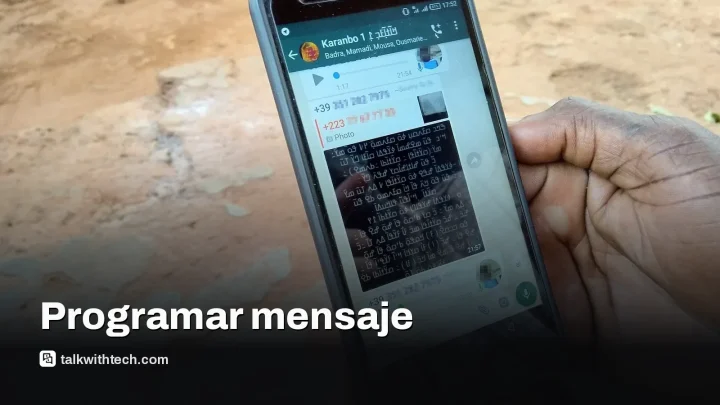 WhatsApp prueba programar mensajes en beta de Android