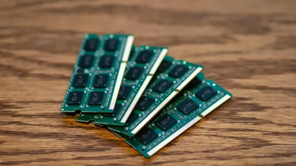 Close-up of RAM sticks inside a desktop PC