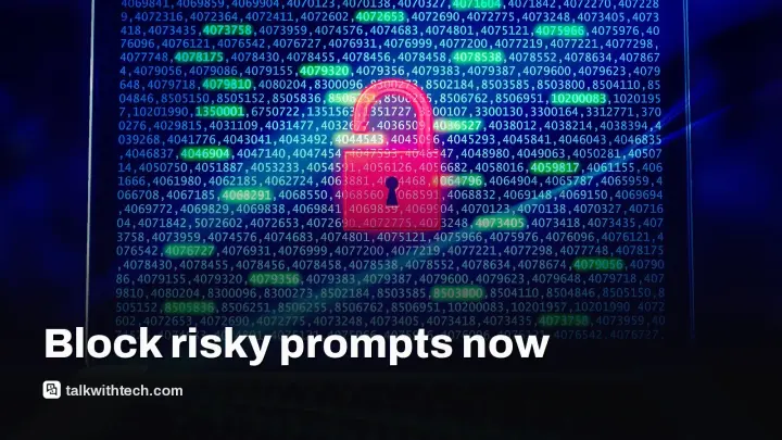 Workplace ChatGPT security: how prompt controls block leaks