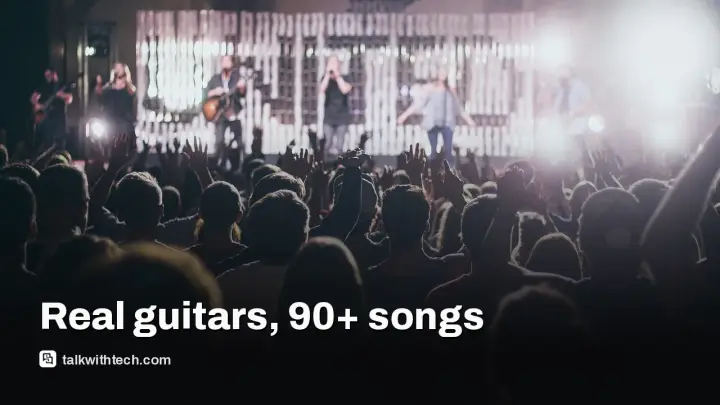 Stage Tour Xbox brings real guitars and 90+ licensed songs
