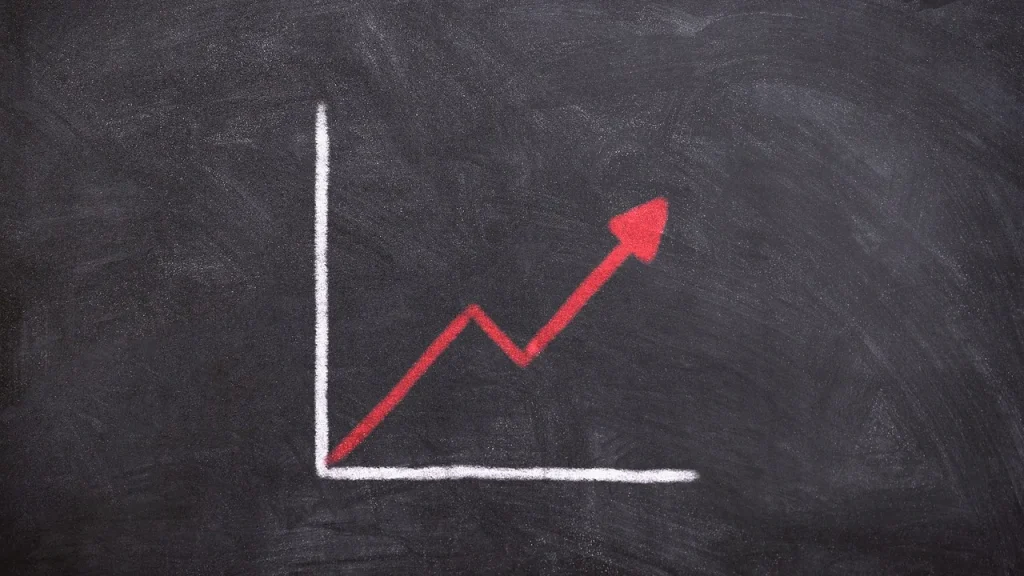Graphic chart showing online traffic and bot activity