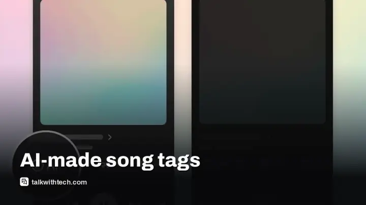 YouTube Music AI labels show which songs use generative tools