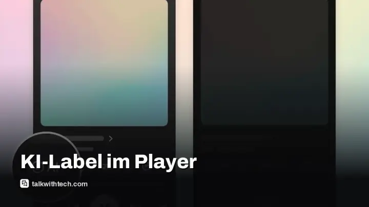 YouTube Music kennzeichnet Songs, die mit KI erstellt wurden