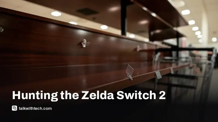 Zelda Switch 2 restock: where to look after Walmart cancellations