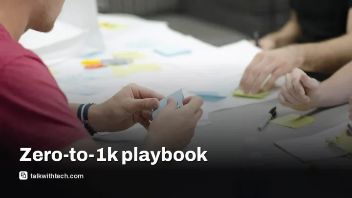 Founders share a zero-to-1k playbook at Disrupt 2026