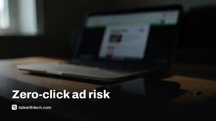 Zero-click spyware ads silently infected millions since 2024